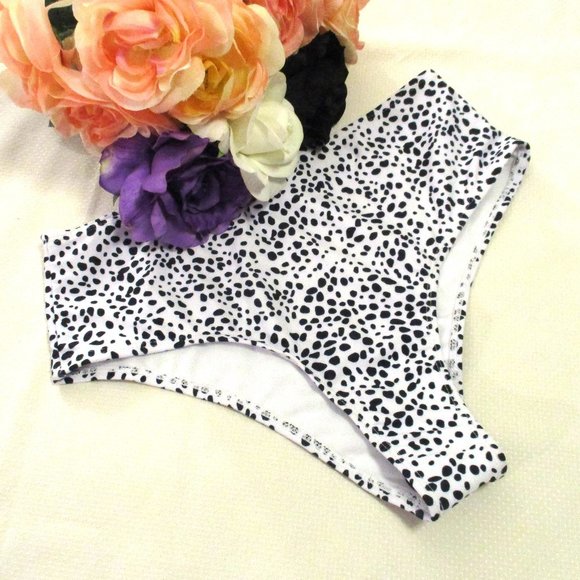 🖤SHEIN LEOPARD PRINT SWIMWEAR BIKINI BOTTOMS – SIZE XL (M/L) – NWOT🖤 - Picture 1 of 10